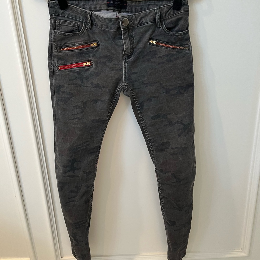Etienne Marcel skinny camo jeans